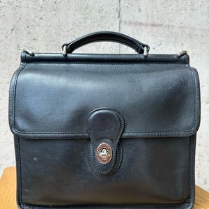 Vintage Coach Black Willis Bag Purse